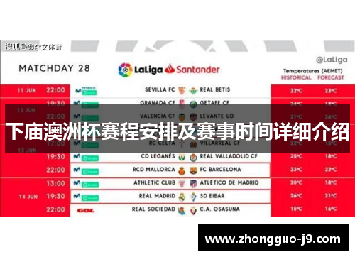 下庙澳洲杯赛程安排及赛事时间详细介绍 下庙澳洲杯赛程安排及赛事时间详细介绍
